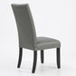 Sillas de Comedor Elegante Moon Gris Pack 2 Unidades