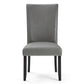 Sillas de Comedor Elegante Moon Gris Pack 2 Unidades