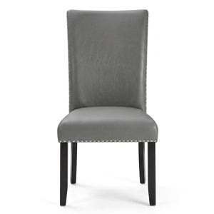 Sillas de Comedor Elegante Moon Gris Pack 2 Unidades