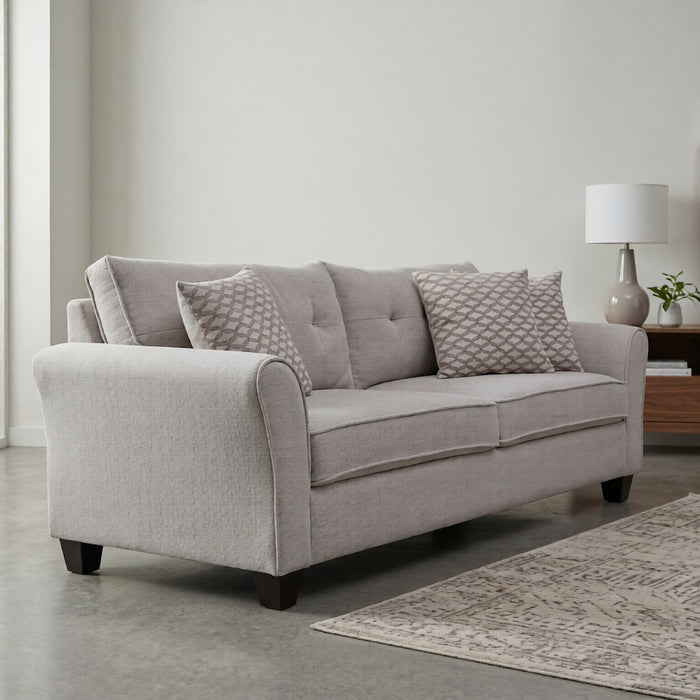 Sofá Moderno Elegante Charlotte 3 Cuerpos