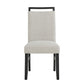 Sillas de Comedor Elegante Belice Blanco Pack 2 Unidades