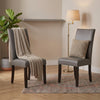 Sillas de Comedor Elegante Moon Gris Pack 2 Unidades