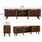 Rack De Madera Solida Rian Café