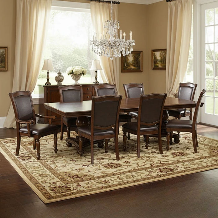 Mesa de Comedor 6 Sillas + 2 Sitiales - Tradicional Delclair