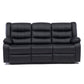 Sofá Reclinable 3 Cuerpos-  Moderno Roma