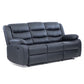 Living Reclinable 3 Cuerpos - Roma  1 Sofá 3 Cuerpos + 2 Bergers
