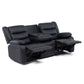 Sofá Reclinable 3 Cuerpos-  Moderno Roma