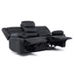 Sofá Reclinable 3 Cuerpos-  Moderno Roma