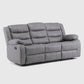 Living Reclinable 3 Cuerpos - Roma  1 Sofá 3 Cuerpos + 2 Bergers