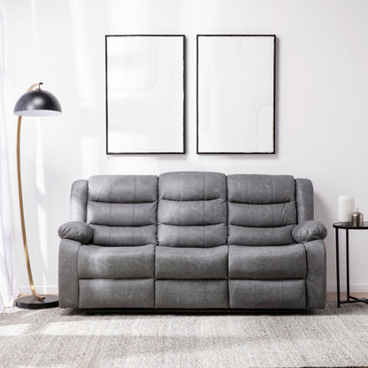 Sofá Reclinable 3 Cuerpos-  Moderno Roma