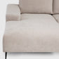 Sofá Seccional Izquierdo Moderno Beige Castelo