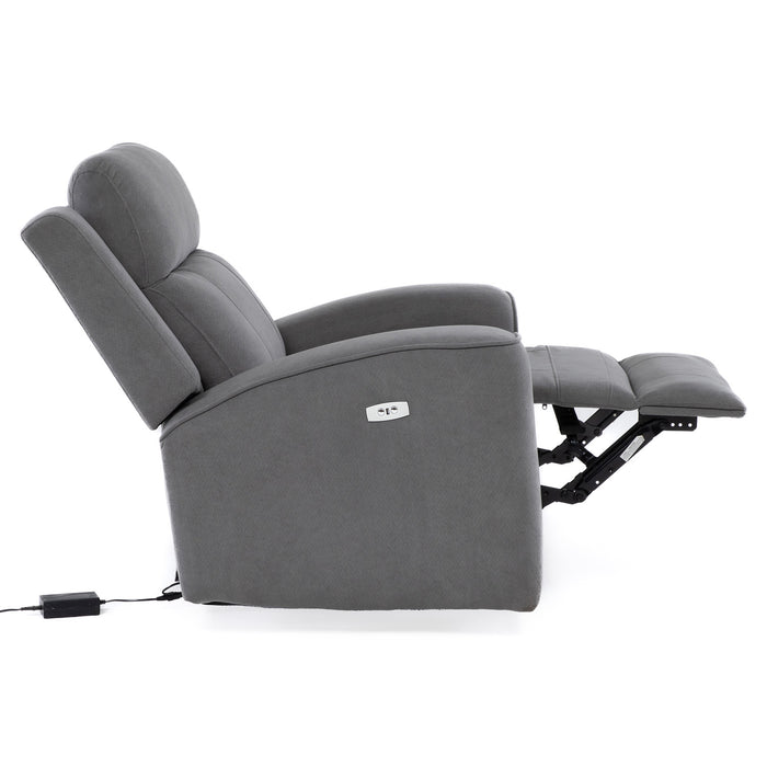 Berger 1 Cuerpo Reclinable Eléctrico Moderno Gris Montana