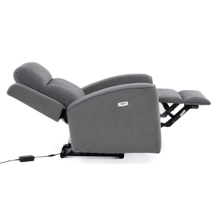 Berger 1 Cuerpo Reclinable Eléctrico Moderno Gris Montana
