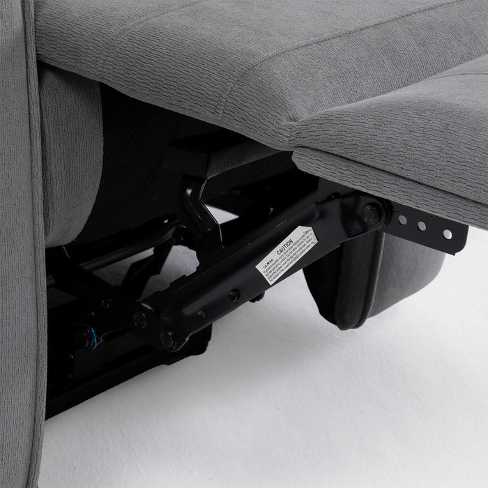 Berger 1 Cuerpo Reclinable Eléctrico Moderno Gris Montana