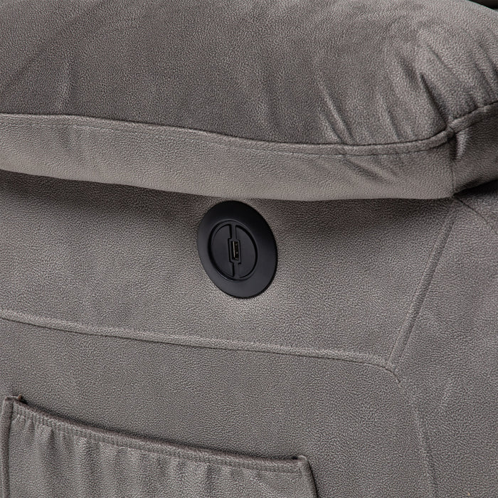 Berger Gris con Calentador + Reclinable Eléctrico Lift