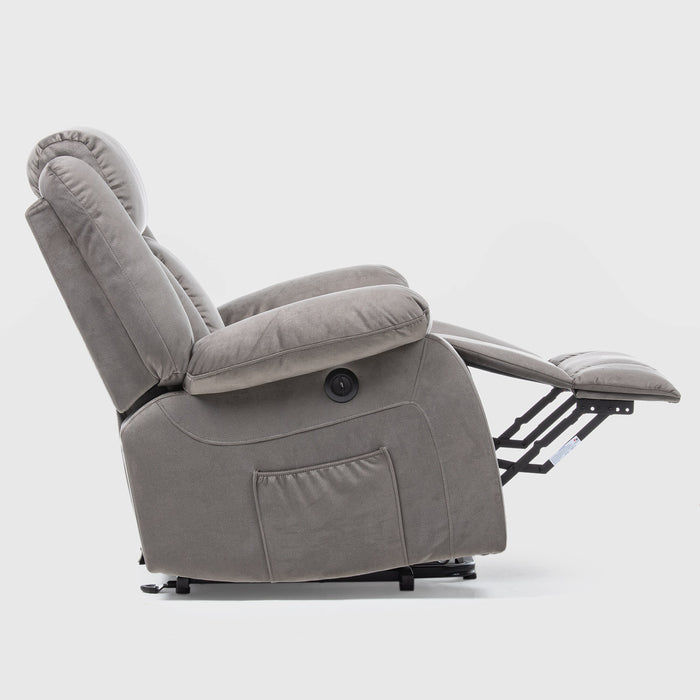 Berger Gris con Calentador + Reclinable Eléctrico Lift