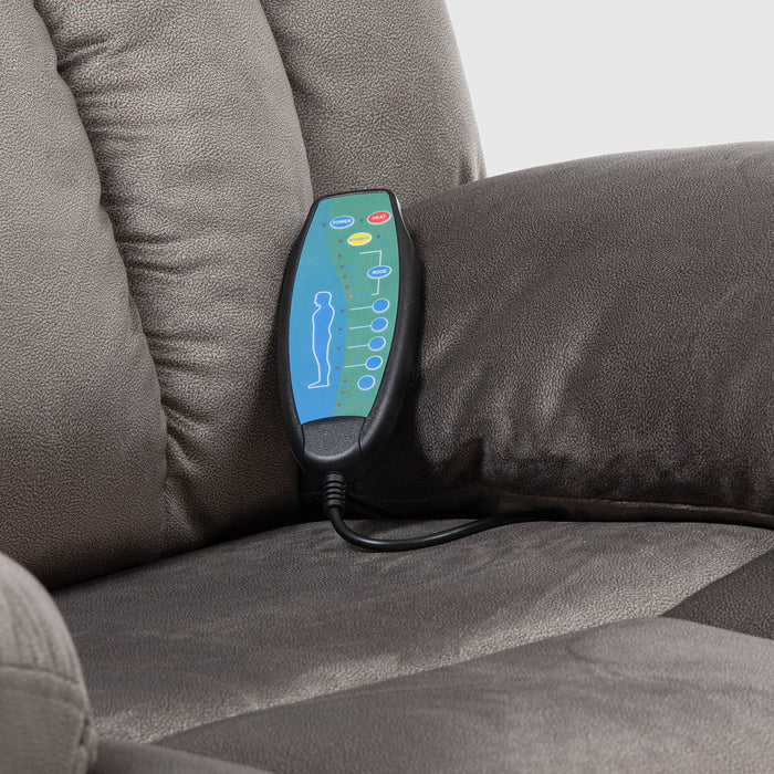 Berger Reclinable Eléctrico con Masaje + Calentador Livorno