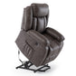 Berger Reclinable Eléctrico con Masaje + Calentador Livorno