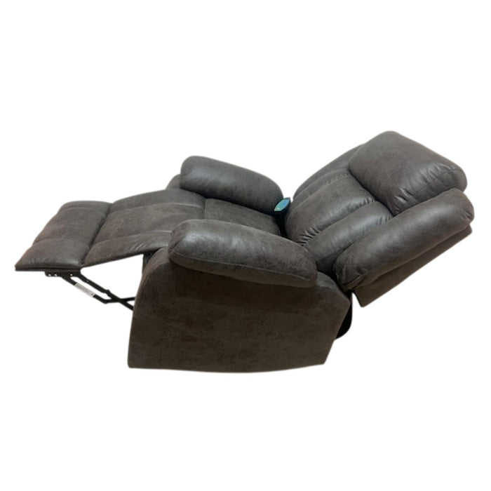 Berger Reclinable Eléctrico con Masaje + Calentador Livorno Café