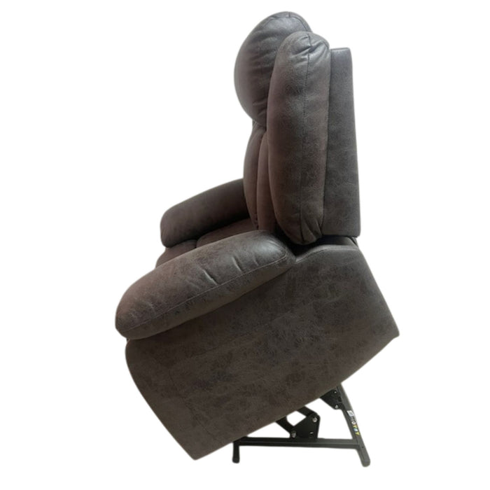 Berger Reclinable Eléctrico con Masaje + Calentador Livorno Café