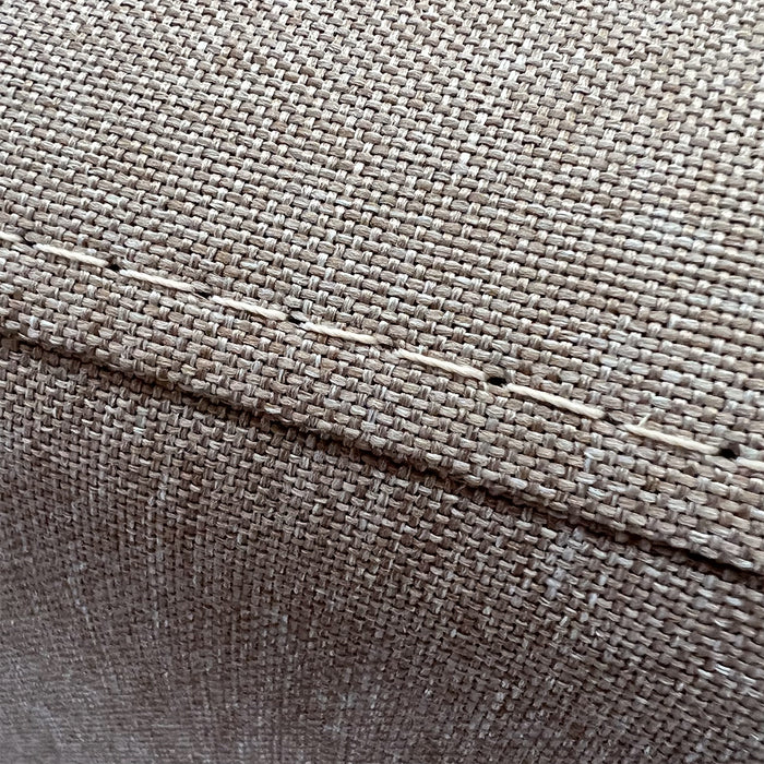 Sofá Cama Seccional 2 Plazas Moderno - Lino Beige Sidney