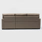Sofá Cama Seccional 2 Plazas Moderno - Lino Beige Sidney