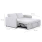 Sofá Cama 2 Cuerpos Beige Moderno New Dallas