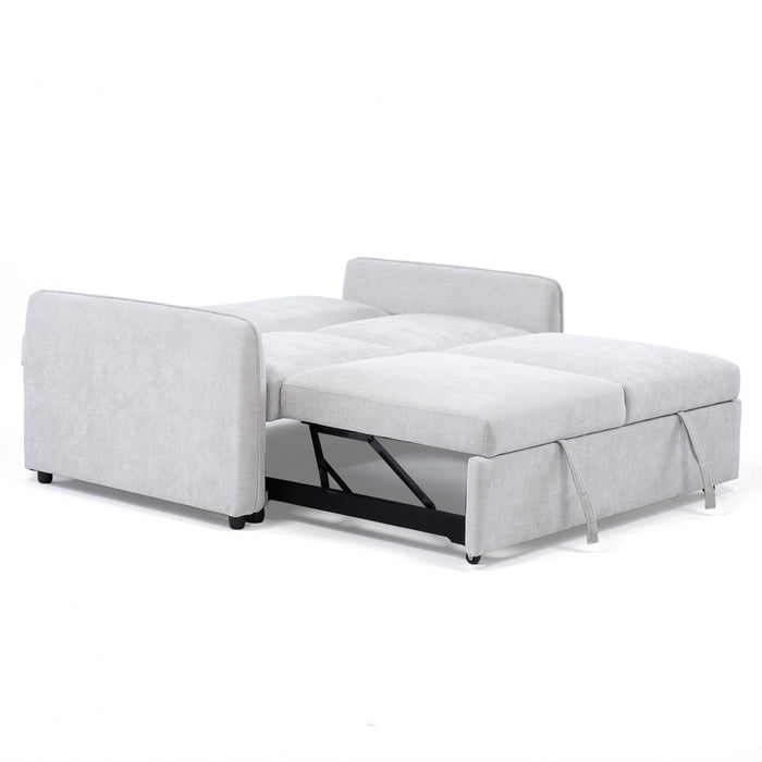 Sofá Cama 2 Cuerpos Moderno New Dallas Beige