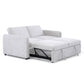 Sofá Cama 2 Cuerpos Beige Moderno New Dallas