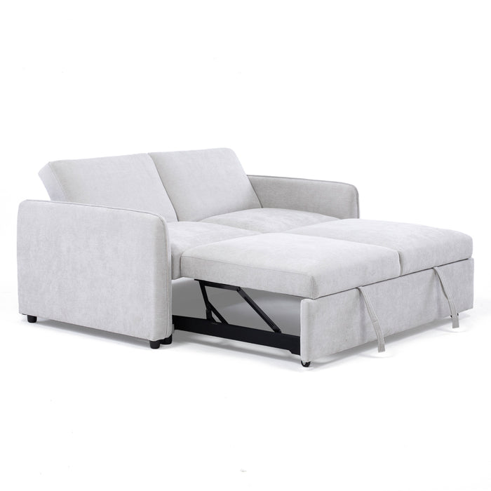 Sofá Cama 2 Cuerpos Moderno New Dallas Beige
