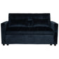 Sofá Cama 2 Cuerpos Moderno Dallas Negro