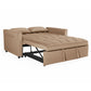 Sofá Cama 2 Cuerpos Moderno Dallas Café