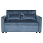 Sofá Cama 2 Cuerpos Moderno Dallas Gris