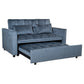 Sofá Cama 2 Cuerpos Moderno Dallas Gris
