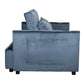 Sofá Cama 2 Cuerpos Moderno Dallas Gris