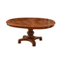 Mesa de Comedor Ovalada 6 Sillas - Tradicional Delclair