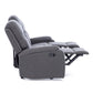 Living Reclinable 3 Cuerpos - Matheus Café 1 Sofá 3 Cuerpos + 2 Bergers
