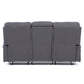 Living Reclinable 3 Cuerpos - Matheus Café 1 Sofá 3 Cuerpos + 2 Bergers
