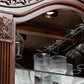 Vitrina Hudson Tradicional de Madera Clasic