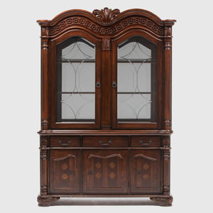 Vitrina Hudson Tradicional de Madera Clasic