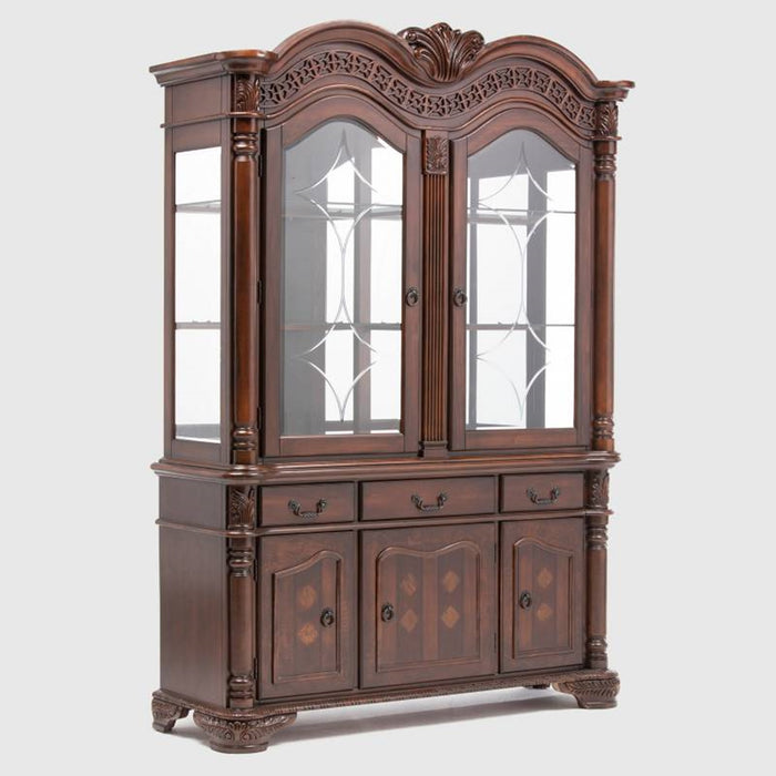 Vitrina Hudson Tradicional de Madera Clasic