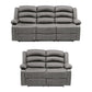 Living Reclinable 1 Sofá 3 Cuerpos + 1 Sofá 2 Cuerpos New Praga