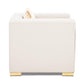 Sillón Elegante 1 Cuerpo Moderno Beige Spencer
