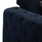 Sillón Elegante 1 Cuerpo Moderno Negro Palermo