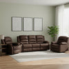 Living Reclinable 3 Cuerpos - Martell 1 Sofá 3 Cuerpos + 2 Bergers