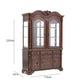 Vitrina Hudson Tradicional de Madera Clasic