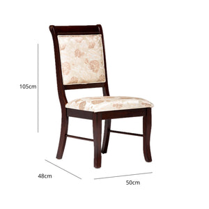 Sillas de Comedor Beige Ternara Pack 2 Unidades