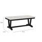 Set Mesa de Centro + Mesa Lateral Mármol Blanco