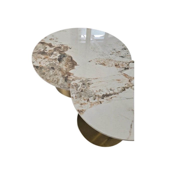Mesa de Centro Moderna Redonda Mármol Sevilla