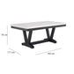 Juego de Comedor 6 Sillas Moderno Rodeus Mármol Blanco